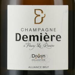 Demiere Divin Alliance Brut - шампанское Демьер Дивен Альянс 0.75 л белое брют