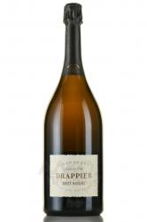 Drappier Brut Nature Pinot Noir Zero Dosage - шампанское Драпье Брют Натюр Зеро Дозаж 1.5 л