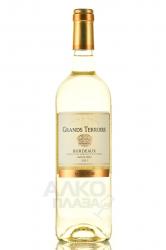 Dourthe Grands Terroirs Bordeaux - вино Дурт Гран Терруар Бордо 0.75 л белое полусладкое