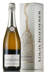 Louis Roederer Blanc de Blancs Grafika - шампанское Луи Родерер Блан де Блан Графика 0.75 л белое брют в п/у