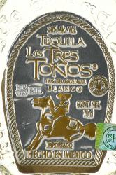 Los Tres Tonos Blanco - текила Лос Трес Тонос Бланко 0.7 л