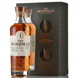 The Irishman The Harvest - виски Зе Айришмен Зе Харвест 0.7 л в п/у + 2 бокала