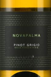 Novapalma Pinot Grigio delle Venezie - вино Новапальма Пино Гриджо делле Венецие 0.75 л белое полусухое