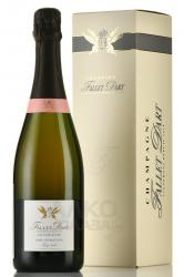 Champagne Fallet Dart Rose Anthocyane - шампанское Шампань Фалле Дар Розе Антосиан 0.75 л розовое брют в п/у