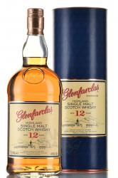 Glenfarclas 12 years - виски Гленфарклас 12 лет 1 л в тубе