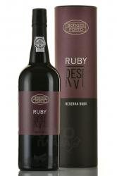 Borges Ruby Reserve - портвейн Боржес Руби Резерв 2015 год 0.75 л в тубе