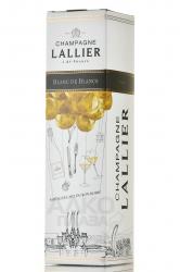 Lallier Blanc de Blancs Grand Cru - шампанское Лалье Блан де Блан Гран Крю 0.75 л белое брют в п/у