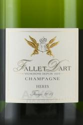 Champagne Fallet-Dart - шампанское Шампань Фалле-Дар ЭР 0.75 л в п/у белое брют