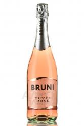 Bruni Cuvee Rose - вино игристое Бруни Кюве Розе 0.75 л розовое сладкое