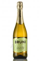 Bruni Cuvee Dolce - вино игристое Бруни Кюве Дольче 0.75 л белое сладкое