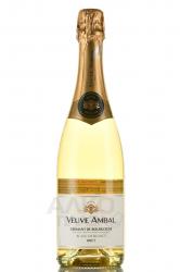Veuve Ambal Blanc de Blancs Brut Cremant de Bourgogne - вино игристое Вев Амбаль Блан де Блан Брют Креман де Бургонь 0.75 л белое брют