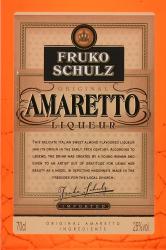 Fruko Schulz Amaretto - ликер Фруко Шульц Амаретто 0.7 л