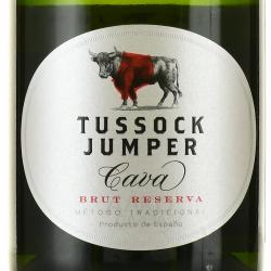 Tussock Jumper Cava Reserva - испанское вино игристое Тассок Джампер Кава Резерва ДО 0.75 л белое брют