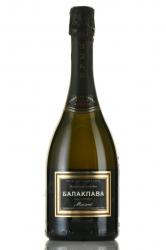 Balaklava Muscat - вино игристое Балаклава Мускат 0.75 л белое полусладкое