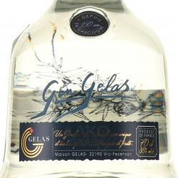 Gin Gelas 0.7 л этикетка