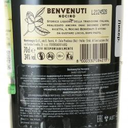 Benvenuti Nocino - ликер Бенвенути Ночино 0.7 л