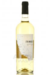 770 Miles Chardonnay - вино 770 Миль Шардоне 0.75 л белое сухое