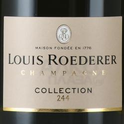 Louis Roederer Collection - шампанское Луи Родерер Коллексьон 2019 год 0.375 л белое брют