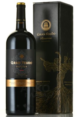 вино Bodegas Chivite Gran Feudo Reserva 1.5 л красное сухое в подарочной коробке