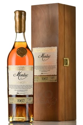 Monluc Armagnac 1962 - арманьяк Монлюк 1962 года 0.7 л