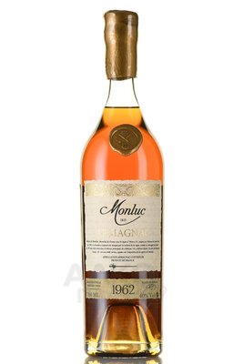 Monluc Armagnac 1962 - арманьяк Монлюк 1962 года 0.7 л