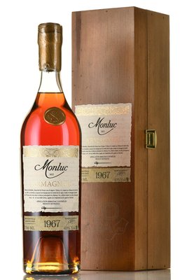 Monluc Armagnac 1967 - арманьяк Монлюк 1967 года 0.7 л