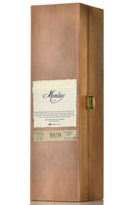 Monluc Armagnac 1978 - арманьяк Монлюк 1978 года 0.7 л