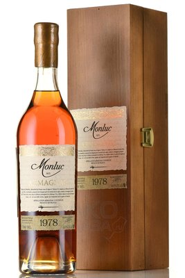 Monluc Armagnac 1978 - арманьяк Монлюк 1978 года 0.7 л