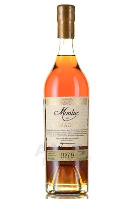 Monluc Armagnac 1978 - арманьяк Монлюк 1978 года 0.7 л