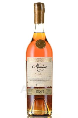 Monluc Armagnac 1980 - арманьяк Монлюк 1980 года 0.7 л