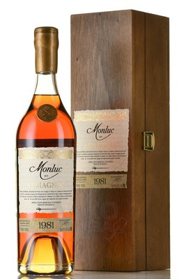 Monluc Armagnac 1981 - арманьяк Монлюк 1981 года 0.7 л