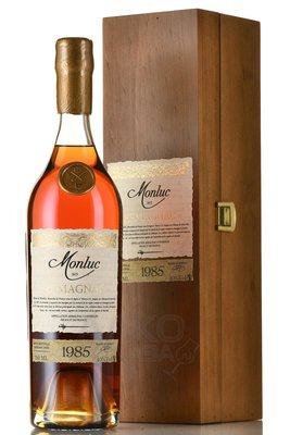 Monluc Armagnac 1985 - арманьяк Монлюк 1985 года 0.7 л