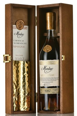 Monluc Armagnac 1987 - арманьяк Монлюк 1987 года 0.7 л