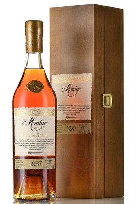 Monluc Armagnac 1987 - арманьяк Монлюк 1987 года 0.7 л