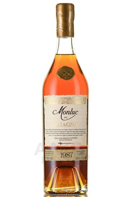 Monluc Armagnac 1987 - арманьяк Монлюк 1987 года 0.7 л