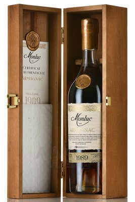 Monluc Armagnac 1989 - арманьяк Монлюк 1989 года 0.7 л