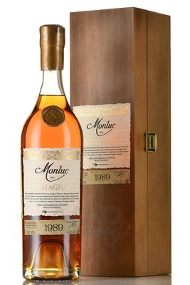 Monluc Armagnac 1989 - арманьяк Монлюк 1989 года 0.7 л