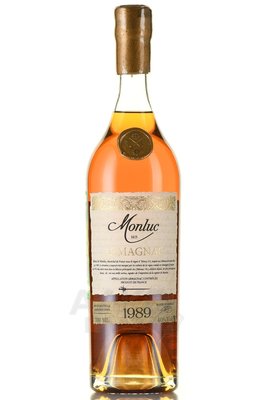 Monluc Armagnac 1989 - арманьяк Монлюк 1989 года 0.7 л