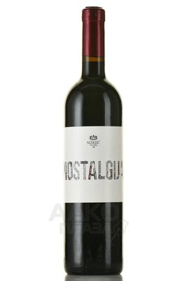 Aleksic Nostalgija - вино Алексич Ностальгия 0.75 л красное сухое