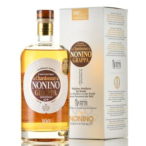 Grappa Lo Chardonnay di Nonino Barrique - граппа Ло Шардоне ди Нонино ин баррик Моновитиньо 0.7 л