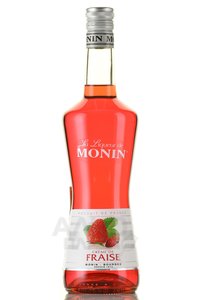 Monin Creme de Fraise - ликер Монин Клубника 0.7 л