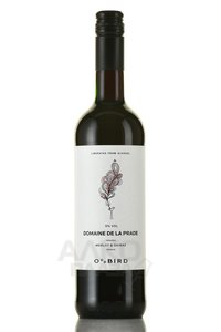 вино безалкогольное Домен де ля Прад Мерло-Шираз 0.75 л красное сухое 