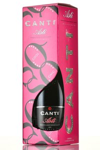 Canti Asti DOCG 0.75l Gift Box - игристое вино Канти Асти 0.75 л в п/у