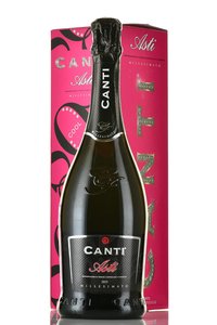 Canti Asti DOCG 0.75l Gift Box - игристое вино Канти Асти 0.75 л в п/у