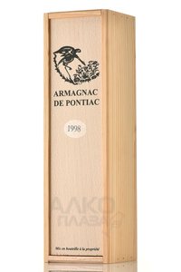 Bas-Armagnac De Pontiac 1998 - арманьяк Баз-Арманьяк де Понтьяк 1998 год 0.7 л в д/у