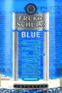 Fruko Schulz Blue Curacao - ликер Фруко Шульц Блю Кюрасао 0.05 л