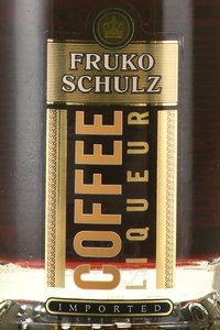 Fruko Schulz Coffee - ликер Фруко Шульц Кофе 0.05 л
