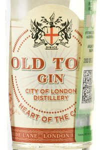 Old Tom Gin 0.05 л этикетка