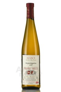 Pierre Frick Bergweingarten Alsace - вино Пьер Фрик Бергвайнгартен Эльзас 0.75 л белое полусухое