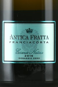 Antica Fratta Franciacorta Essence Nature - вино игристое Антика Фратта Франчакорта Эссенс Натюр 0.75 л белое экстра брют